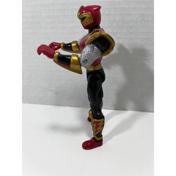 Power Rangers Ninja Storm Crimson Thunder Tri Battlized 5”  Action Figure - Picture 4 of 5